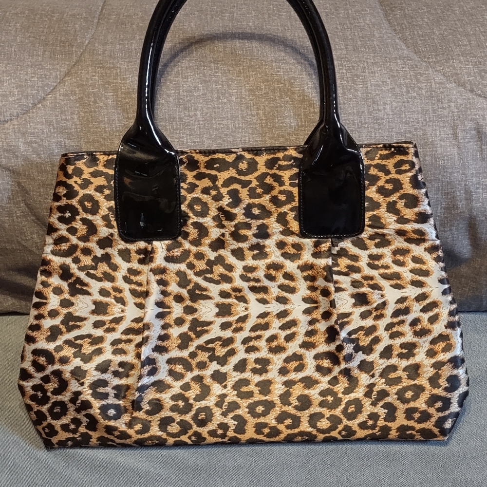 Leopard Print Tote Bag